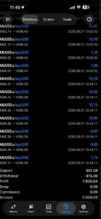 Drew FX verified trading proof 8